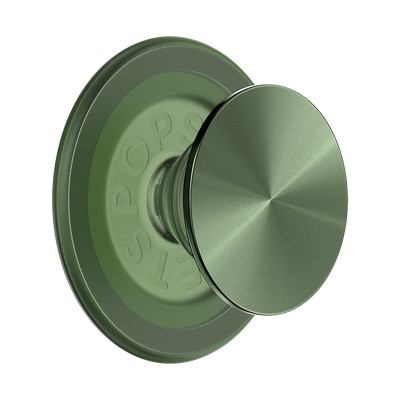 Aluminum Radial Olive — PopGrip for MagSafe
