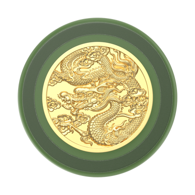 Secondary image for hover Enamel Dragon — PopGrip for MagSafe
