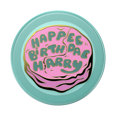 Secondary image for hover Enamel Happee Birthdae Harry™ — PopGrip for MagSafe