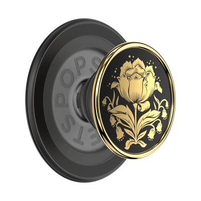 Enamel Rose Noir — PopGrip for MagSafe