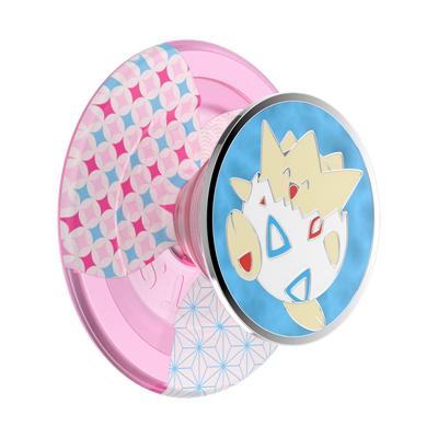 Enamel Togepi's Charm — PopGrip for MagSafe