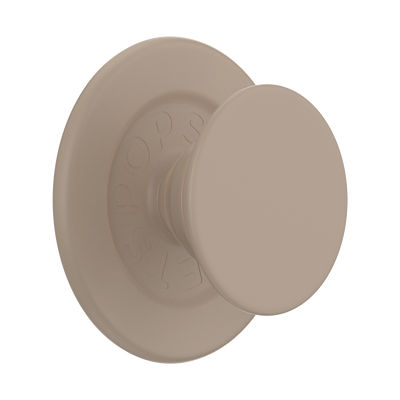Soft Touch Latte — PopGrip for MagSafe