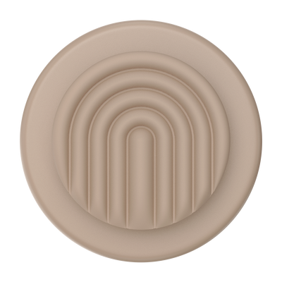 Secondary image for hover PopOut Latte Curves — PopGrip for MagSafe