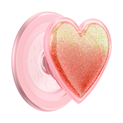 Squishy Tidepool Heart Pinky — PopGrip for MagSafe