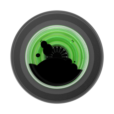 Secondary image for hover Tidepool Lava Lamp Absinthe Ink — PopGrip for MagSafe