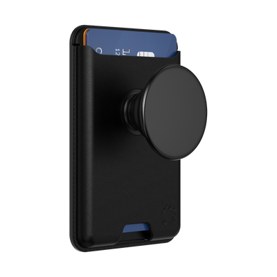 Black — Softgoods PopWallet+ for MagSafe