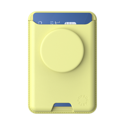 Secondary image for hover Butter Yellow — Softgoods PopWallet+ for MagSafe