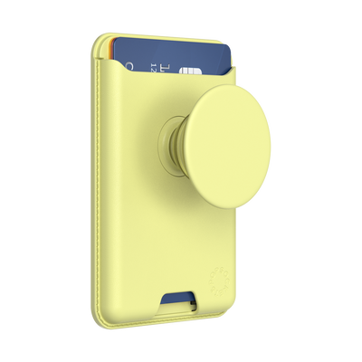 Butter Yellow — Softgoods PopWallet+ for MagSafe