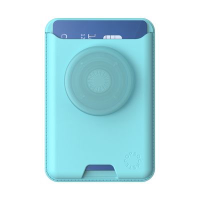 Secondary image for hover Butterfly Pea Blue — Softgoods PopWallet+ for MagSafe