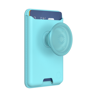 Butterfly Pea Blue — Softgoods PopWallet+ for MagSafe