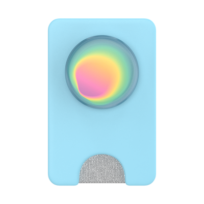 Secondary image for hover Butterfly Pea Blue Boca Aura — PopWallet+ for MagSafe
