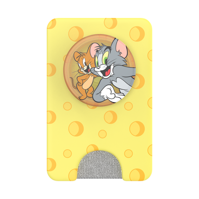 Secondary image for hover Cheese'd Tom & Jerry — PopWallet+ for MagSafe