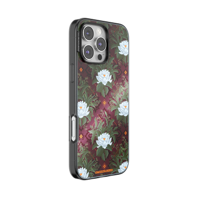 Secondary image for hover Mirror Lush White Lotus — iPhone 16 Pro Max for MagSafe