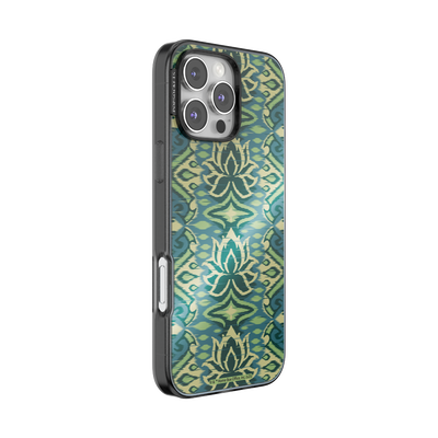 Secondary image for hover Mirror White Lotus Textile — iPhone 16 Pro Max for MagSafe