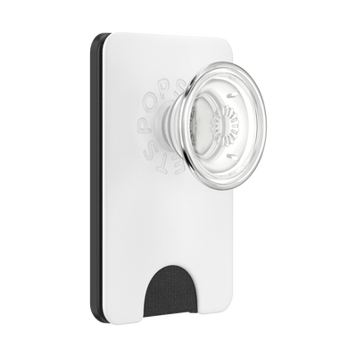 White Clear — PopWallet+ for MagSafe